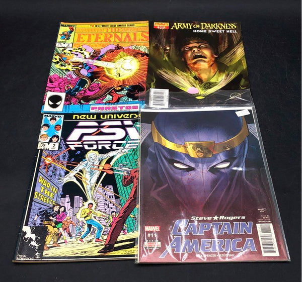 Comic Book Lot Marvel DC Mixed Bronze & Modern Age 24 Comics + Sealed ...