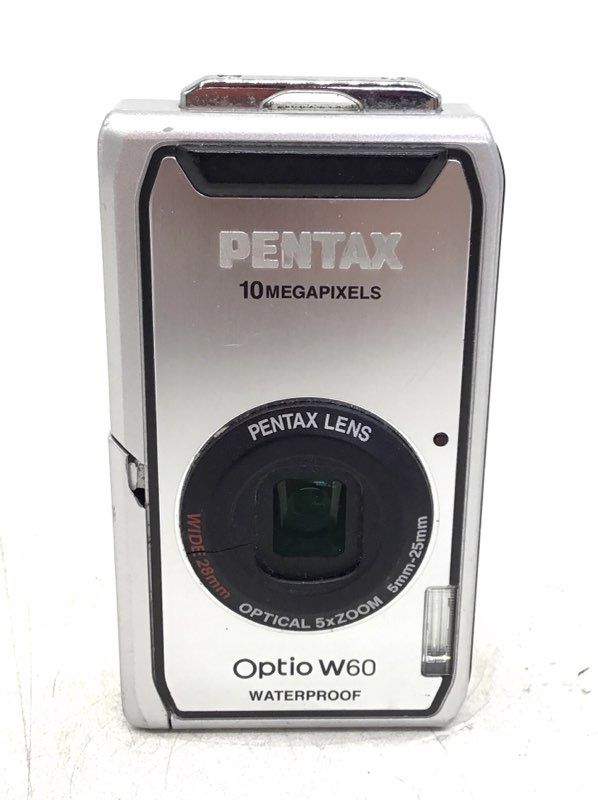 Pentax Optio W60 Silver Waterproof Compact Digital Camera