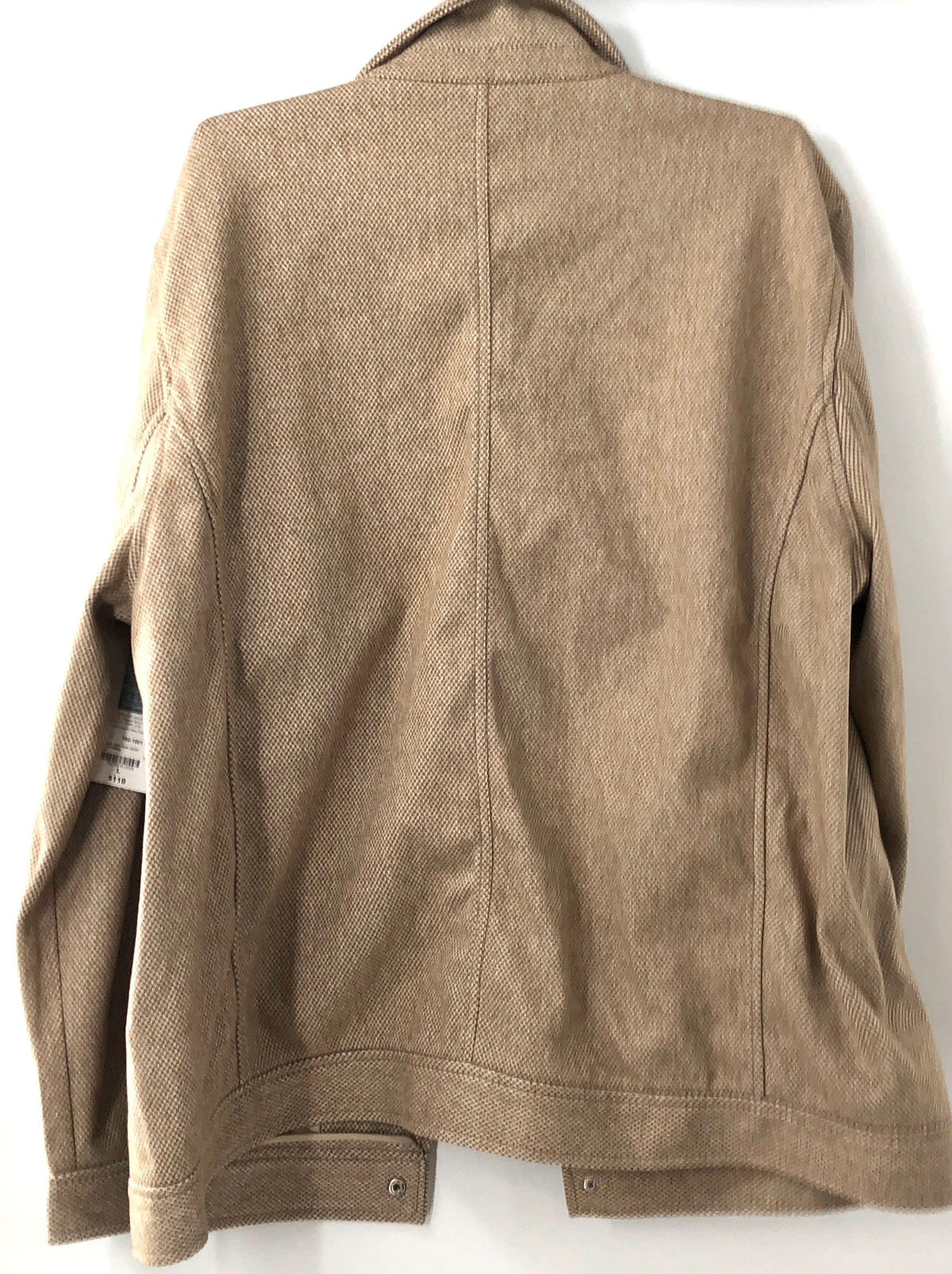 Abbott Elementary Unisex Snap Front Jacket Light Oatmeal Teachers Edition NWT