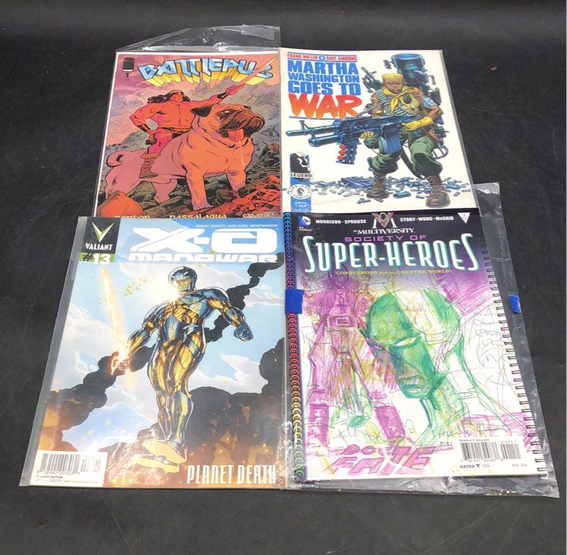 Comic Book Lot Marvel DC Image Valiant Mixed Eras Superhero 21 Comics