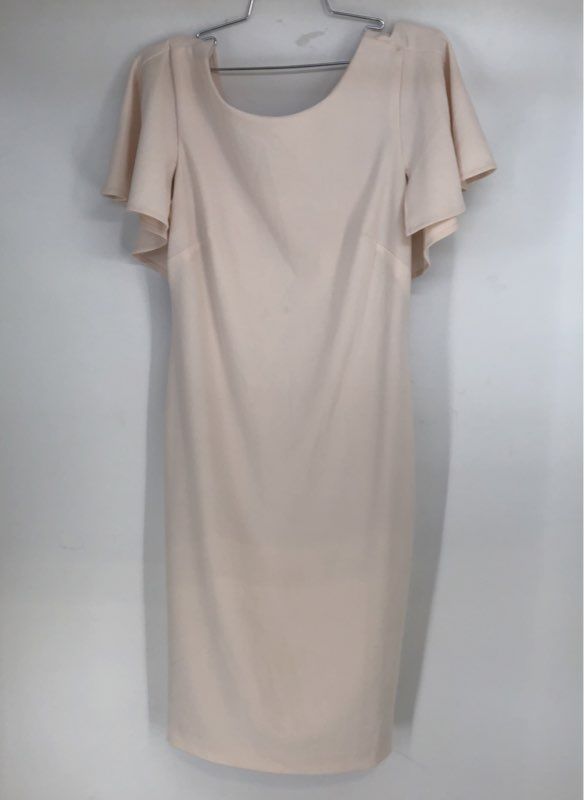 Calvin Klein Women's Beige Sheath Dress - Size 10