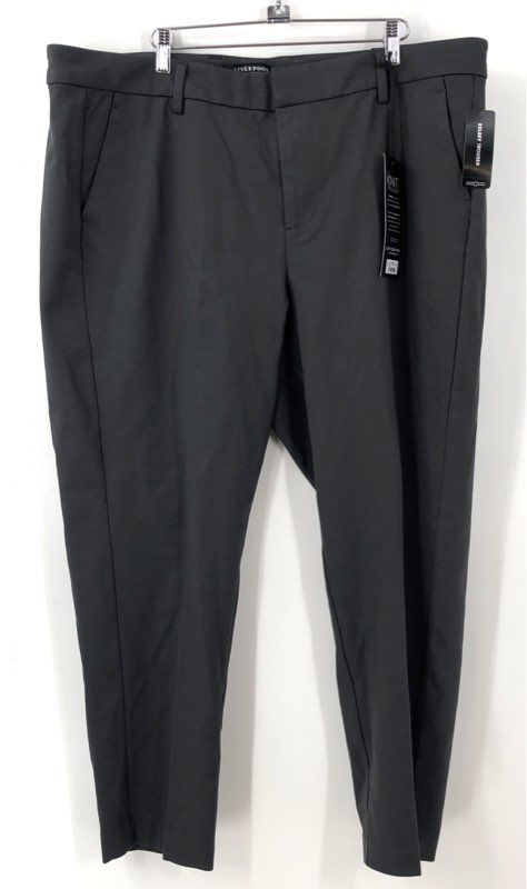 NWT Liver Pool Women's Dark Shadow Gray Trouser Pants - Size 20W
