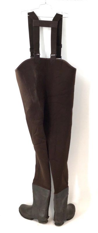 Cabela's Neoprene Chest Waders Size 13S Boots Hunting Fishing Brown