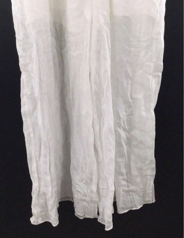 Red Carter Women's Ivory Lace Trim V-Neck Sleeveless Maxi Dress Size XS NWT