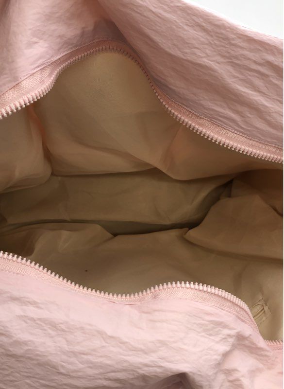 Lululemon Pink Quilted Puffer Tote Bag Large Handbag