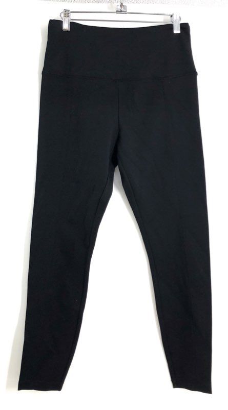 Lysse Women's Black Custom Ponte 360 Smoothing Waistband Leggings NWT Sz M