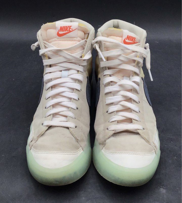 Nike Blazer Mid 77 Move to Zero Cream Armory Navy Sneakers Men's Size 9