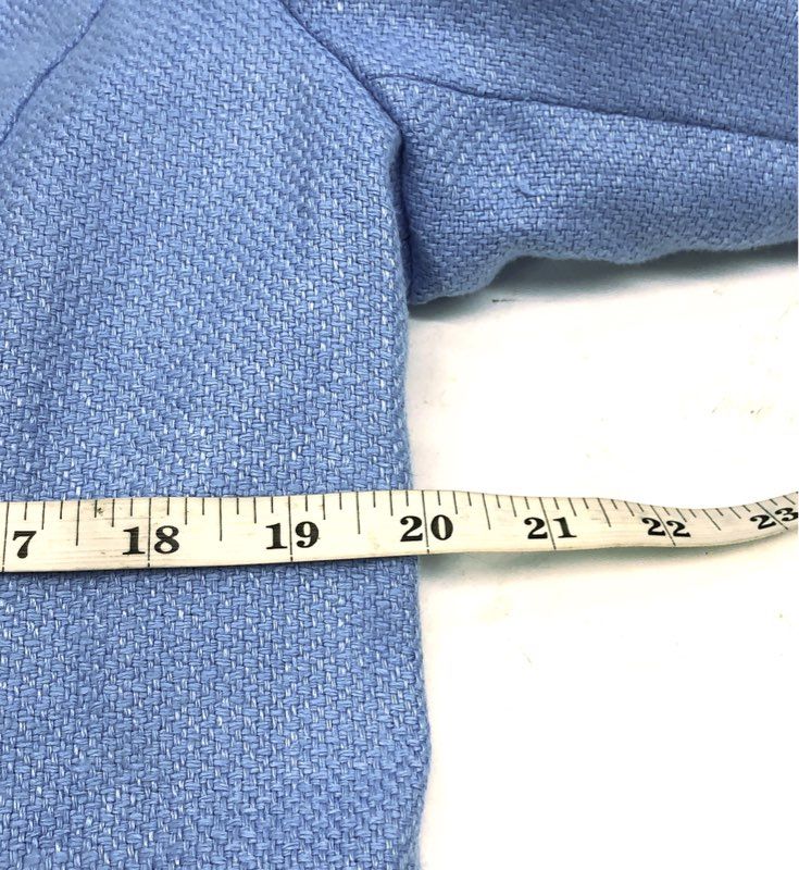 Talbots Women's Blue Textured Single Button Blazer NWT Size 10