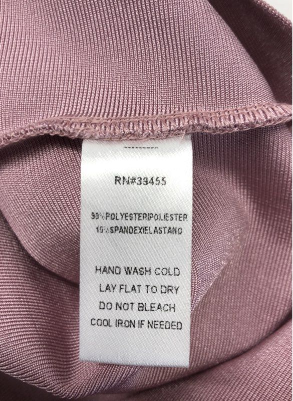 Valiant Paris Women's WC682 High Waisted Blush Pink Bandage Skirt NWT Sz S
