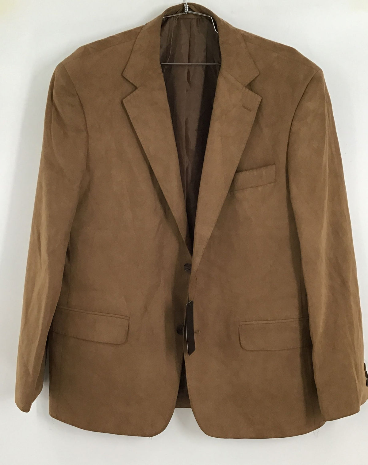 NWT Maxim &amp; Maxim Men&#39;s Brown Notch Lapel Single-Breasted Blazer - Size 25