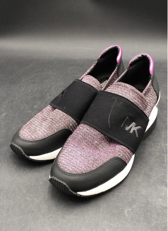 Michael Kors Women's Pink Black Athletic Shoes - Size 7M