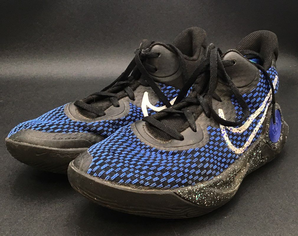 Nike Men&#39;s Kd Trey 5 Black Blue Basketball Athletic Shoes - Size 7.5