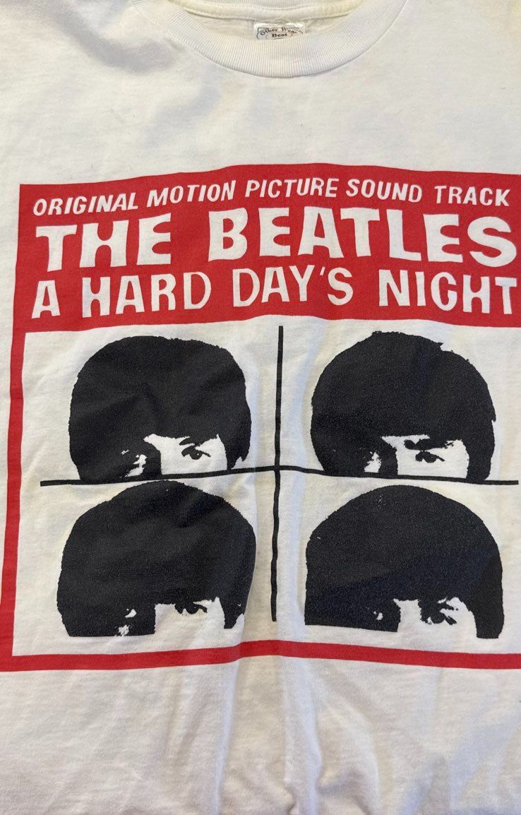 Vintage The Beatles A Hard Day's Night T-Shirt