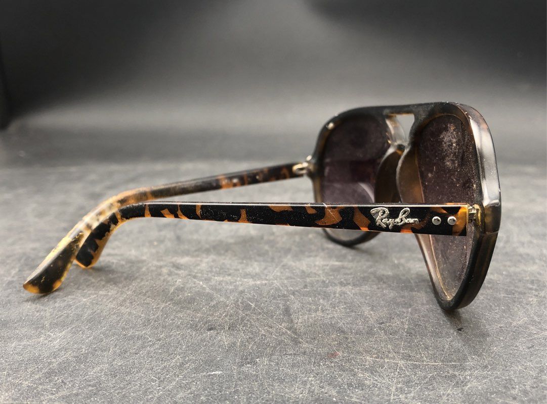 Ray-Ban Men's Black Brown Aviator Sunglasses