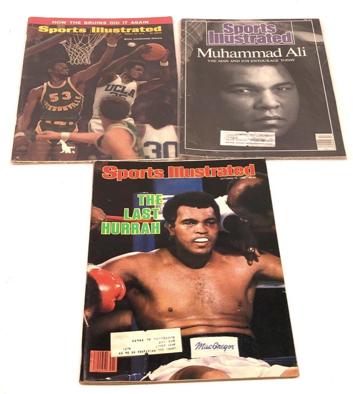 Vintage Sports Illustrated Magazine Lot 1970s-1990s Mixed Issues 17 Count