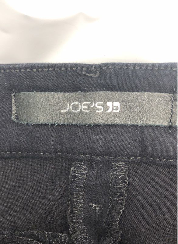 Joe's Women's Black High Rise Skinny Jeans Raw Hem Stretch Sz 28