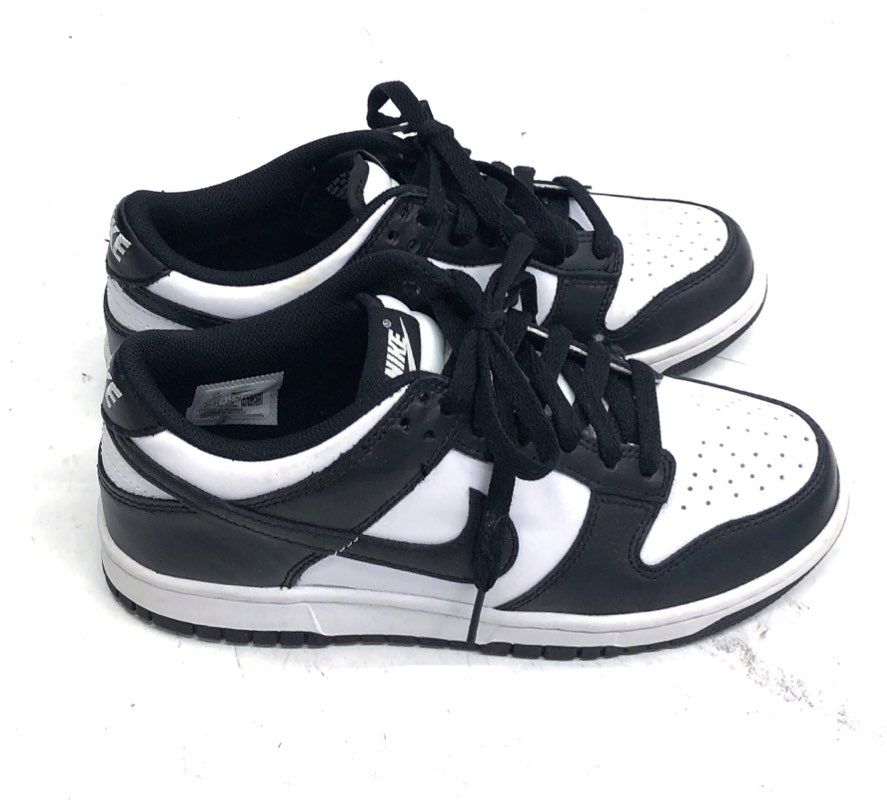 Nike Dunk Low Panda Black White GS Youth Sneakers Size 6Y CW1590-100