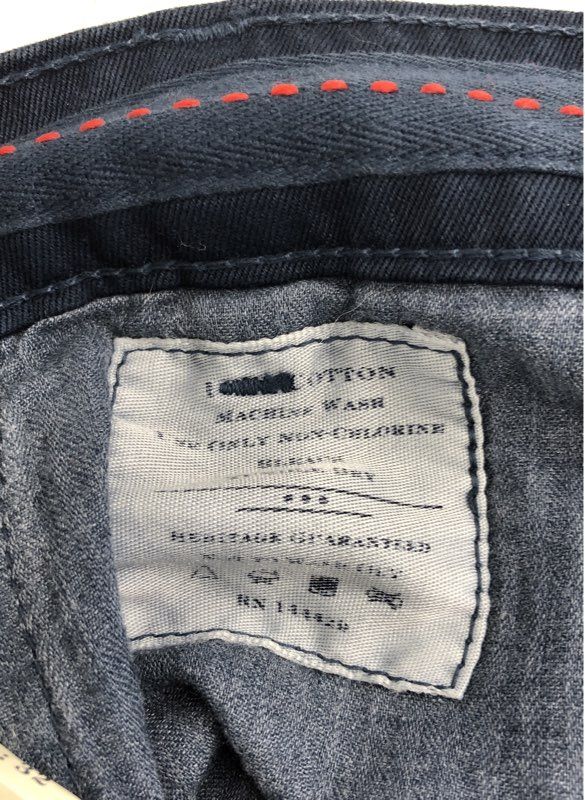 NWT Duck Head Men's Blue The O'Bryan Chino Pants - Size 36/32