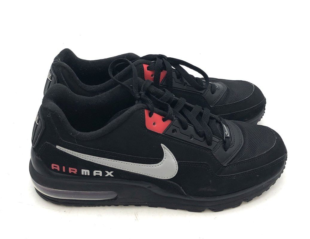 Nike Air Max SC Black Sport Red Silver Men's Running Sneakers Size 9.5