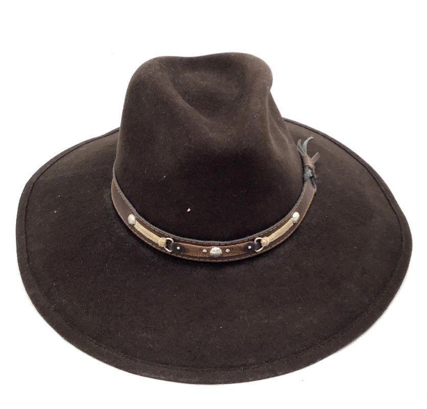 Dallas Hats Women's Brown Fedora Hat - Size M