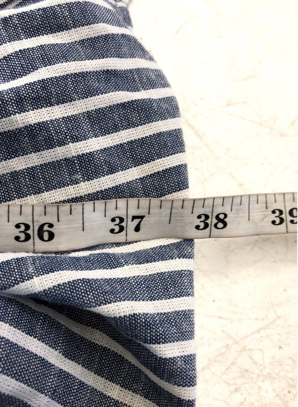 NWT Rachel Roy Women's Navy White Striped Wrap Skirt - Size 1X