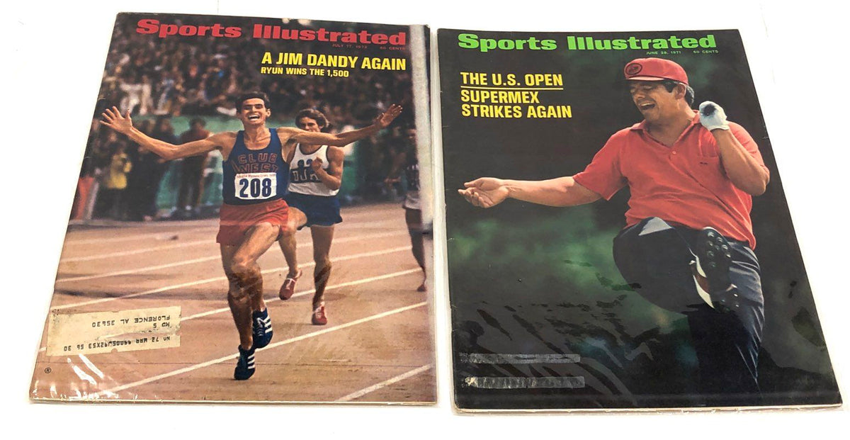 Sports Illustrated Magazine Lot 1971-1990 16 Issues Elway Fischer Leonard