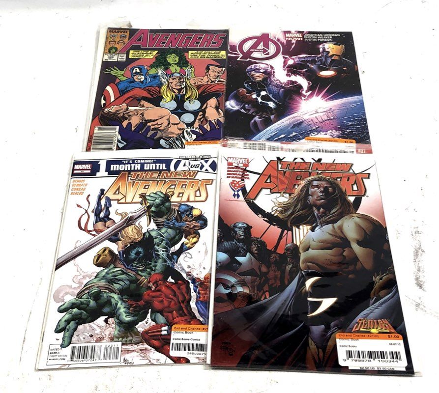 Marvel Avengers Comic Lot Comics Mixed Era Bronze Copper Modern Age
