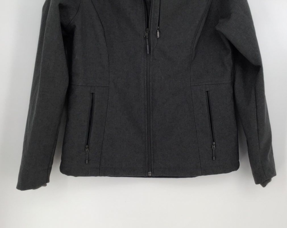 The North Face Women&#39;s Gray Full-Zip Jacket - Size Large