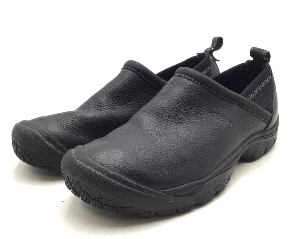 Keen Women&#39;s Black Round Toe Slip-On Casual Shoes - Size 12