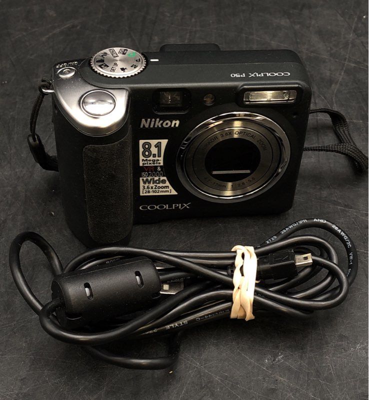 Nikon Coolpix P50 8.1MP Compact Digital Camera