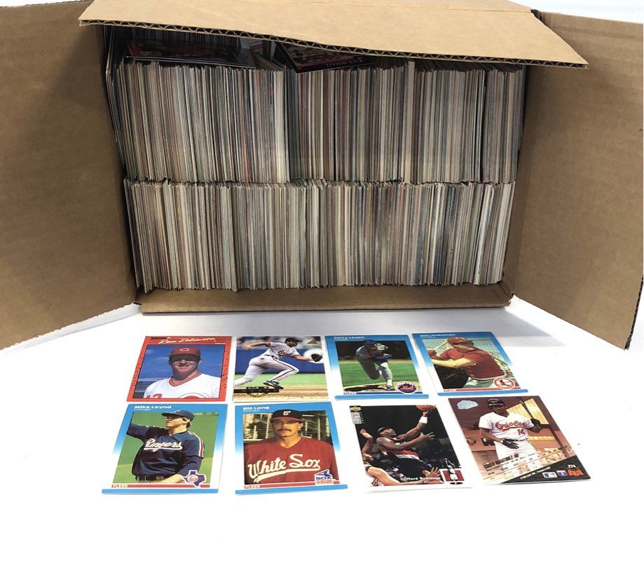 Sports Card Lot 1980s-90s Topps Donruss Fleer Upper Deck See Photos