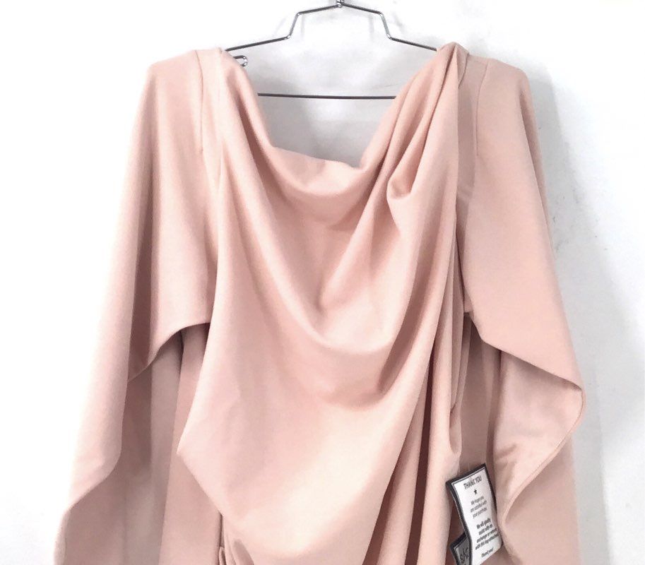 Vintage NWT Betsy & Adam Women's Blush Sheath Dress - Size 20W