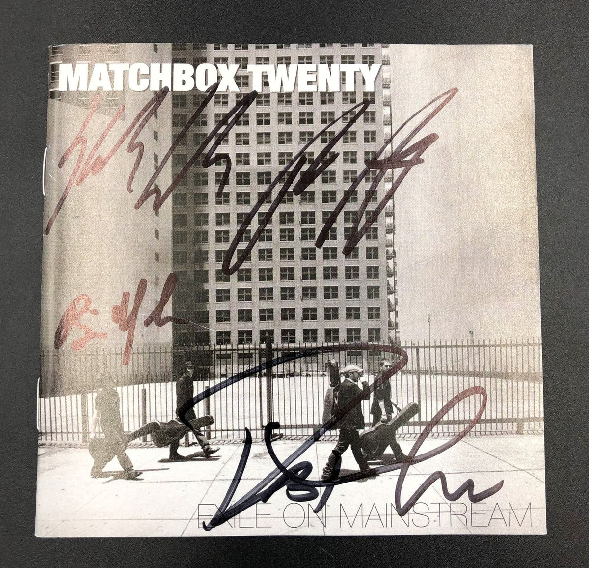 RARE Copy of Matchbox Twenty &quot;Exile on Mainstream&quot; CD with Band Autographs