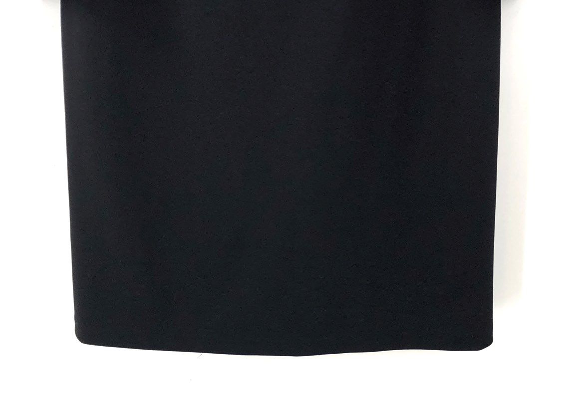 Vince Camuto Women's Sheath Dress Black Beaded Cuff Boat Neck NWT Size 8