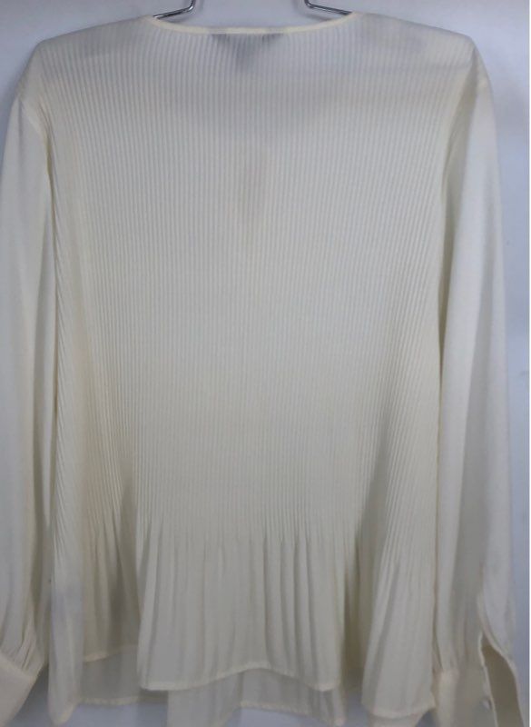 Simply Vera Vera Wang Women&#39;s Ivory Blouse - Size Large