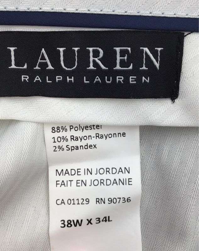 NWT Lauren Ralph Lauren Women&#39;s Tan Dress Pants - Size 38x34