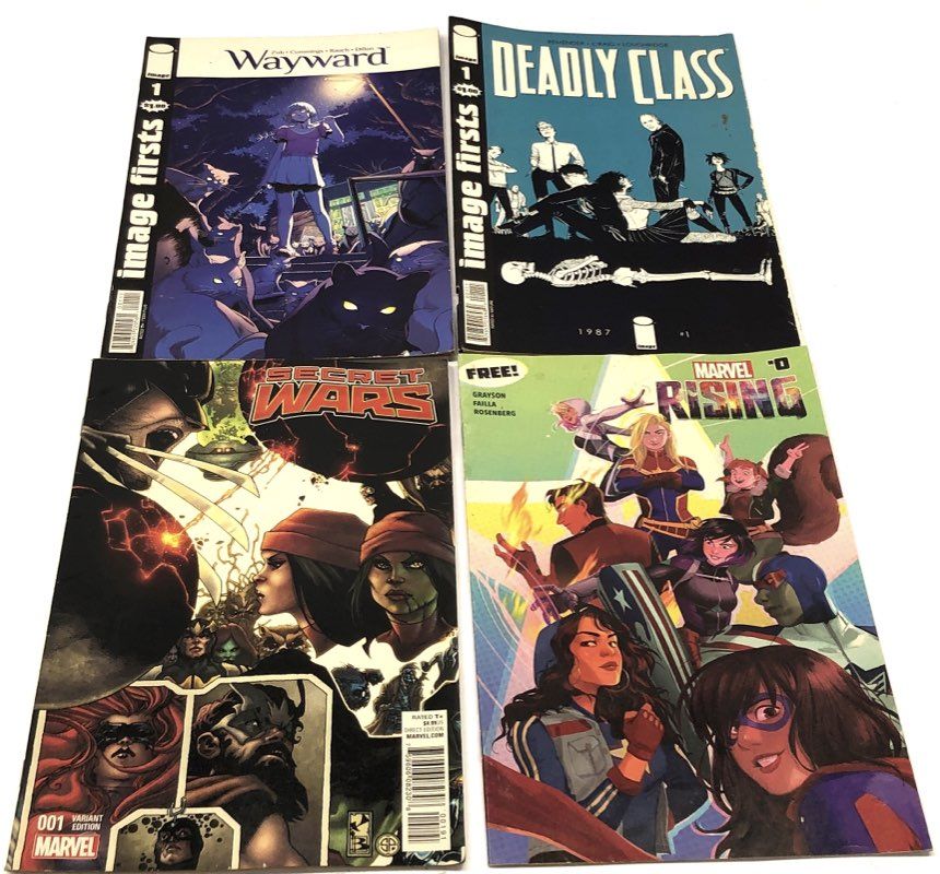 Comic Book Lot Marvel DC Image IDW 1970s-Modern Mixed Superhero 19 Comics