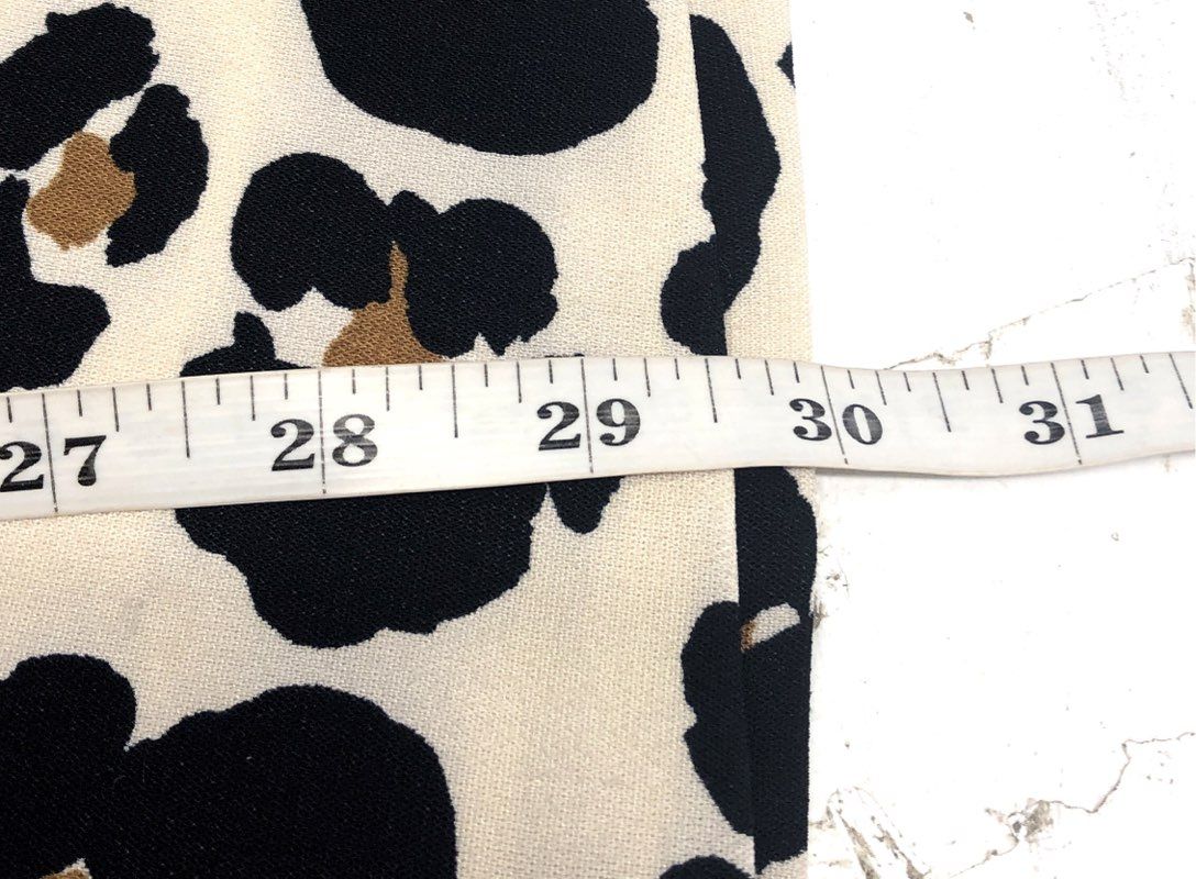 Ann Taylor Factory Women's Cheetah Leopard Print A-Line Midi Skirt NWT Sz 10