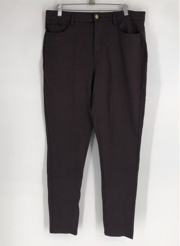 MICHAEL Michael Kors Women's Brown Stretch Skinny 5-Pocket Pants Size L