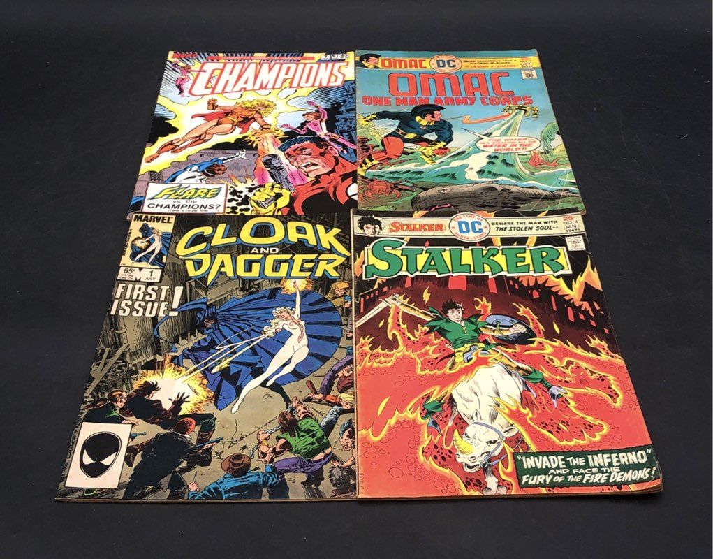 Comic Book Lot Marvel DC Mixed Bronze & Modern Age 24 Comics + Sealed Pack