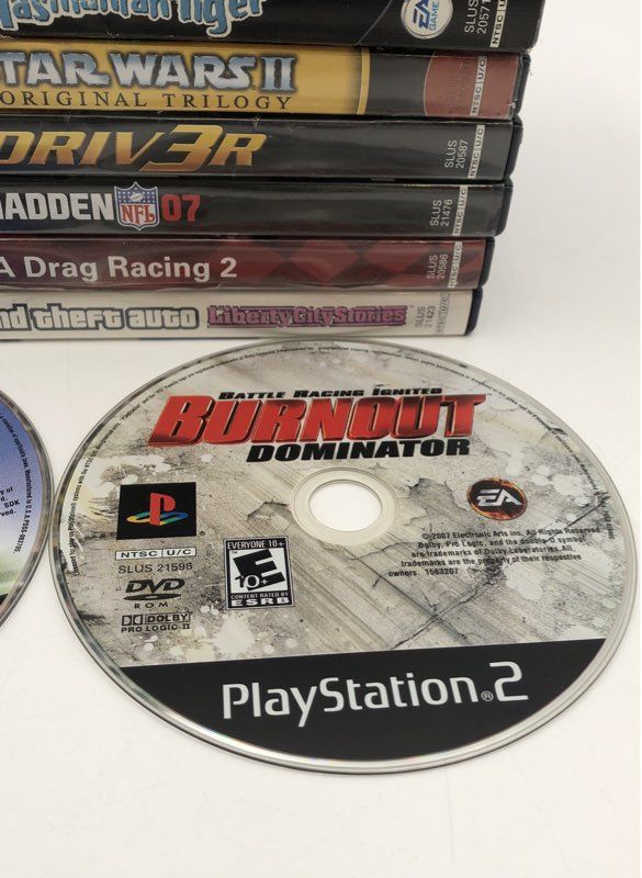 Grand Theft Auto III Star Wars 13 PS2 Game Lot Call of Duty Madden LEGO