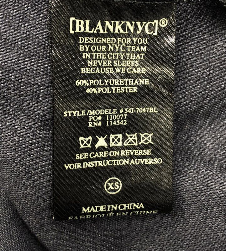 BLANKNYC Women's Black Vegan Faux Leather Short Sleeve Belted Shirt Dress XS