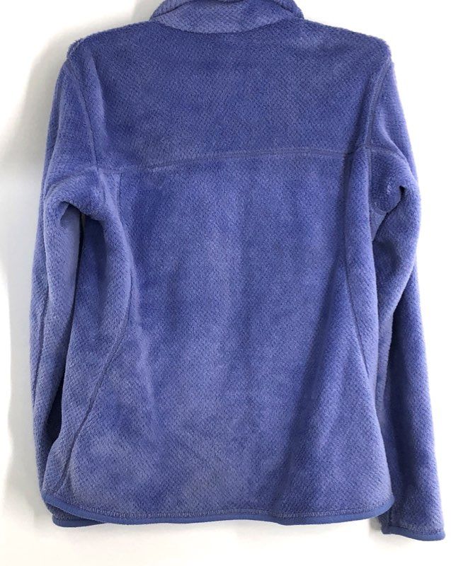 Patagonia Women's Re-Tool Snap-T Fleece Pullover Purple High Pile Sz M