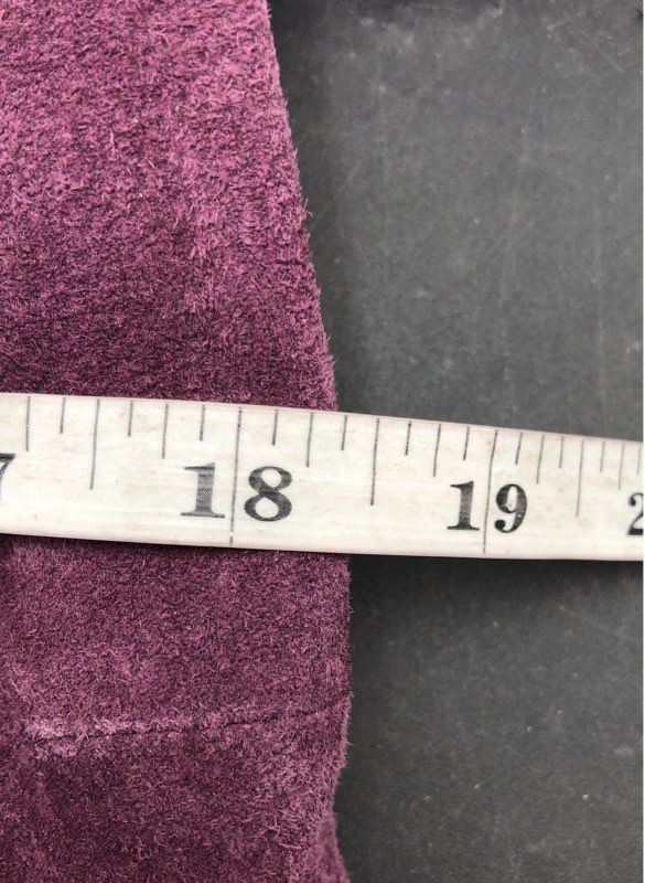 Relativity Women's Burgundy Leather Jacket - Size S