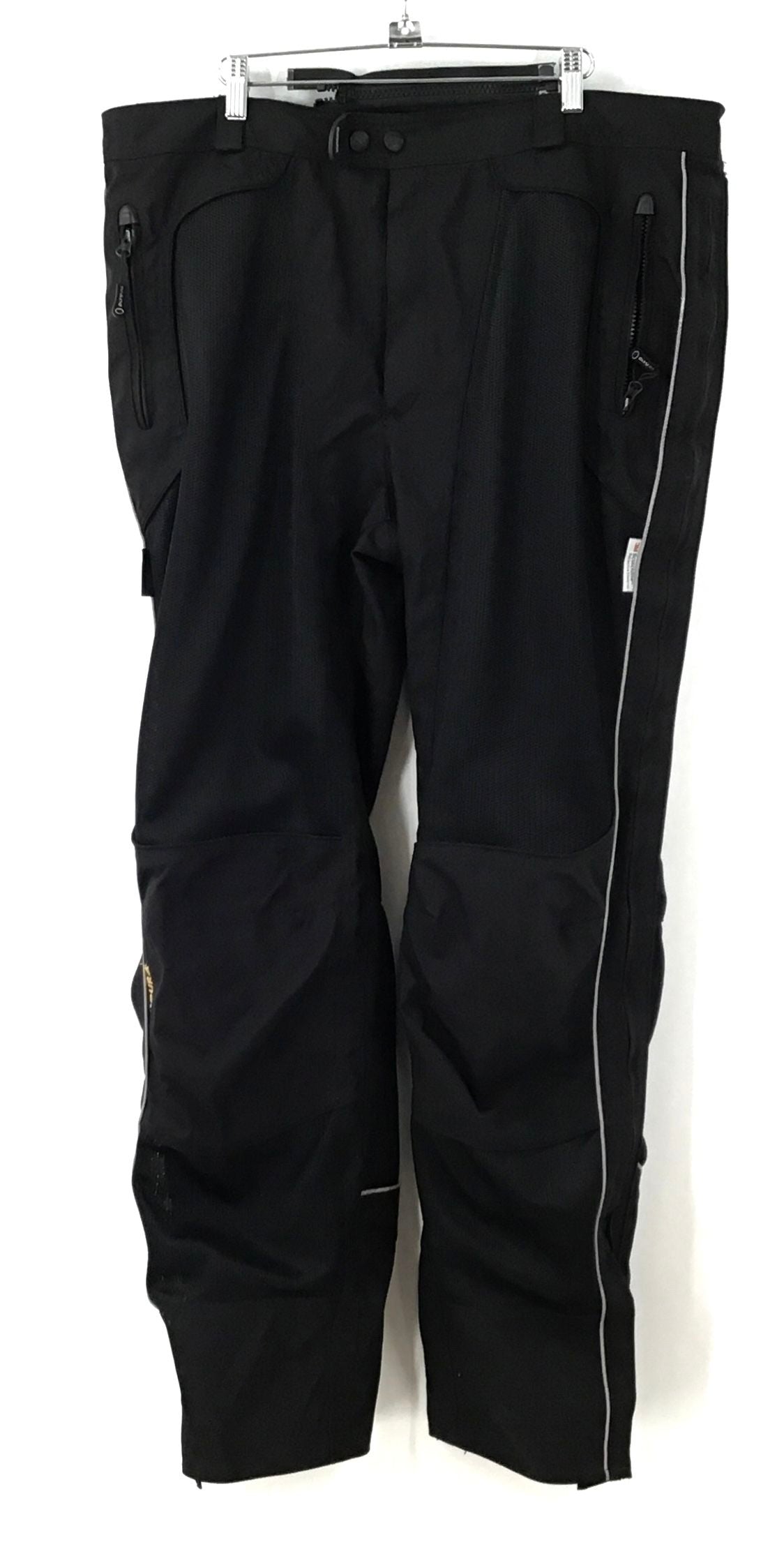 Olympia Men's Black Protective Gear Motorcycle Pant - Size 40