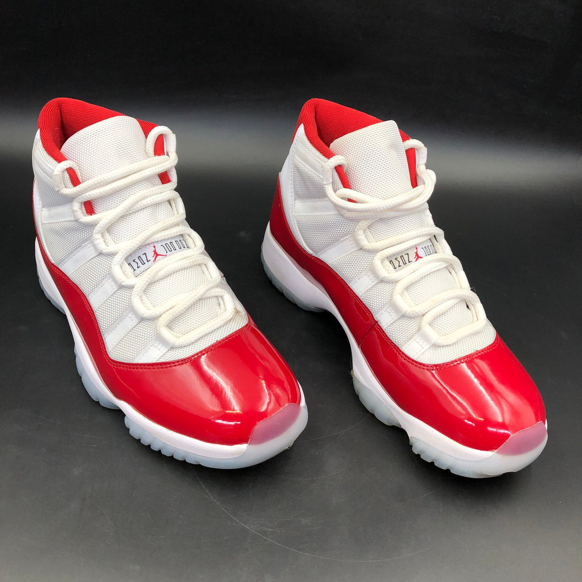 Nike Air Jordan 11 Men's Retro 'Varsity Red' Sneakers-Size: 10 (+COA)