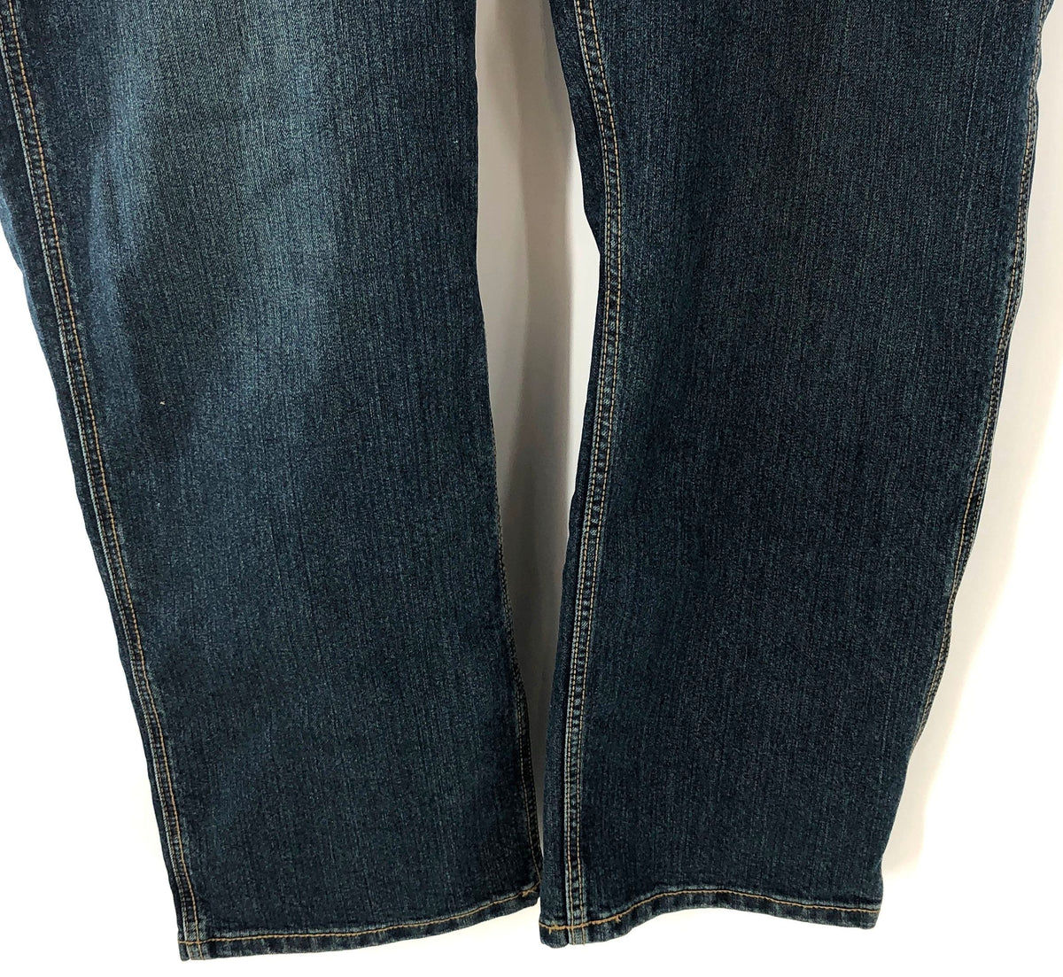 Ariat Men's Rebar M4 Relaxed Boot Cut Jeans DuraStretch Dark Wash 44x32 NWT