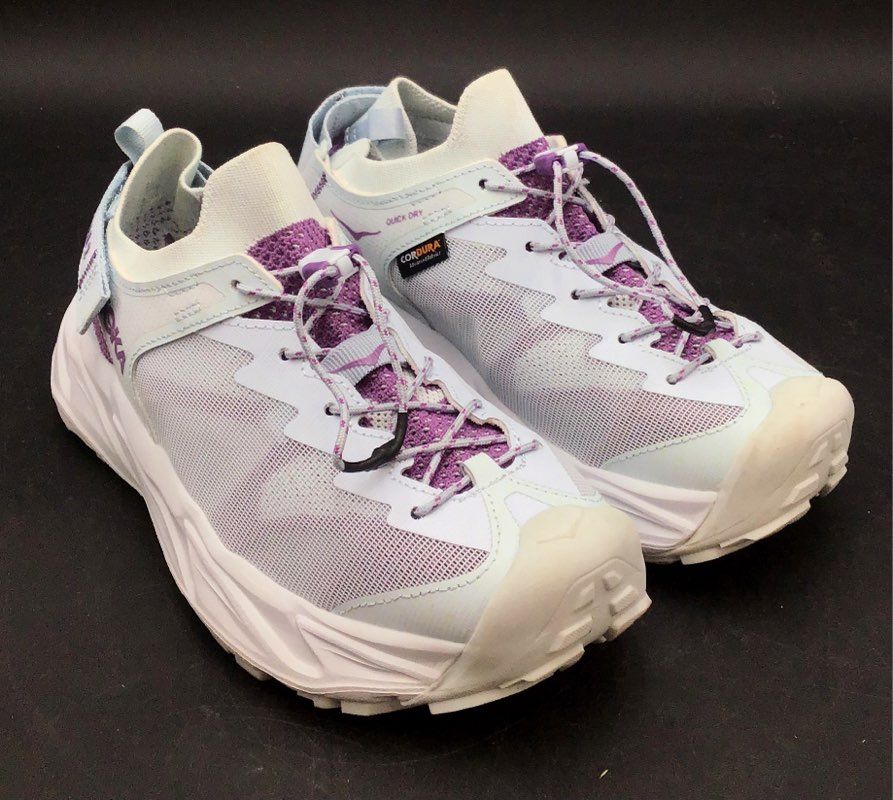 Hoka One One Women's Hopara 2 Purple White Athletic Shoes - Size 6.5