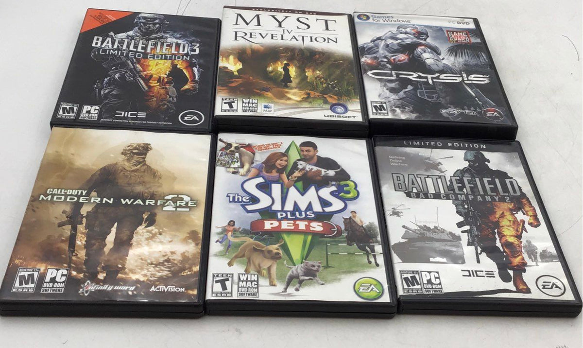 PC The Orange Box, Command Conquer Red Alert And More Games Mixed Lot