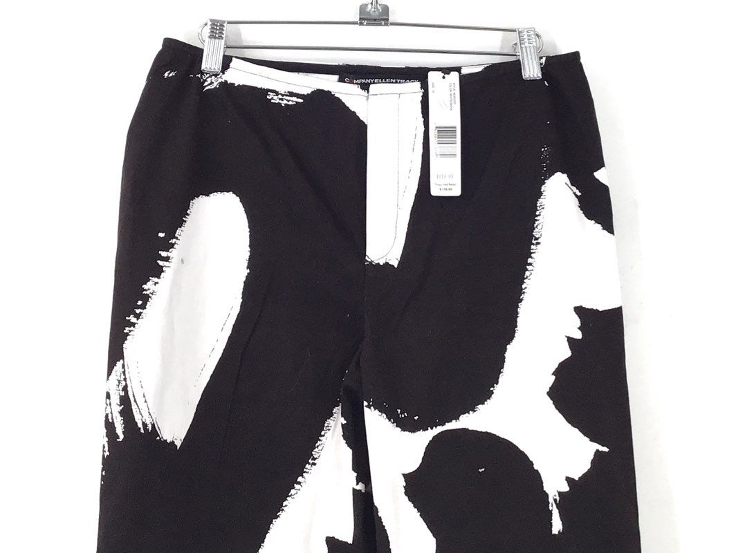 NWT Company Ellen Tracy Men's Black Sepia Trouser Pant - Size 10